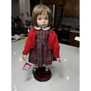 VTG School Girl Jenny Doll Design By Dianna Effner Ashton Drake Gallery’s 1997